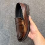 Men's Classic Penny Loafers – Brown